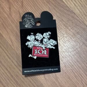 Disney Pin 101 Dalmatians Family Collection Box of 6 Puppies